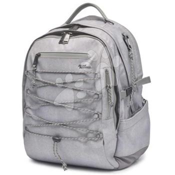 Iskolai hátizsák Backpack College Grey Melange Jeune Premier ergonomikus luxus kivitel 45*25 cm kép