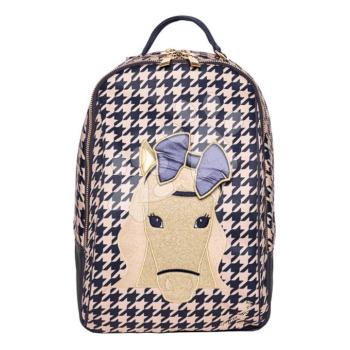 Iskolai hátizsák Backpack James Houdstooth Horse Jeune Premier ergonomikus luxus kivitel 42*30 cm kép