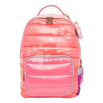 Iskolai hátizsák New Bobbie Puffer Pink Jeune Premier ergonomikus luxus kivitel 42*30 cm kép