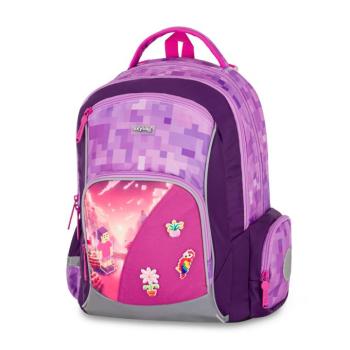 Iskolai hátizsák OXY GO Playworld Girl Pixel kép