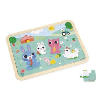 Janod Fa puzzle fa mintával és különbségkereséssel kép