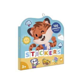 Janod Stickers Matricák Érzelmek 100 db 3 éves kortól csomag S kép