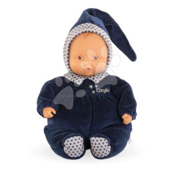 Játékbaba Babipouce Navy Blue Starry Dreams Mon Doudou Corolle barna szempár és csücsőrítő ajkak 28 cm 0 hó-tól kép