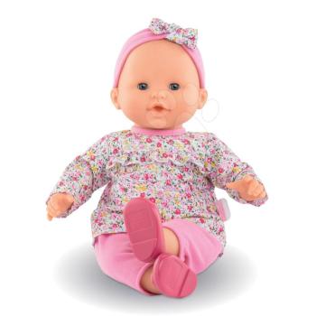 Játékbaba Louise Floral Mon Grand Poupon Corolle 36 cm kék pislogó szemekkel 24 hó-tól kép