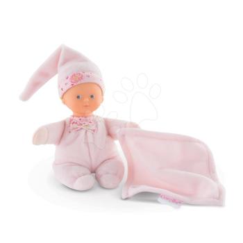 Játékbaba Minireve Mon Doudou Corolle Cotton Flower kék szemekkel 16 cm 0 hó-tól kép