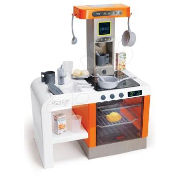 Játékkonyha Tefal Cheftronic Orange Smoby elektronikus hanggal fénnyel és 20 kiegészítővel 62 cm magas kép