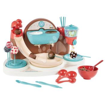 Játékos szakács receptekkel és formákkal Chef Cake Pops Factory Smoby nyalókák és csoki bonbon készítésére kiegészítőkkel 5 évtől kép