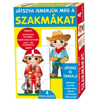 Játszva ismerjük meg a szakmákat! képességfejlesztő játék (BBJ) kép