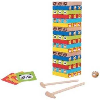 Jenga állatokkal kép