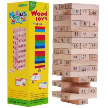 Jenga játék - fa kép