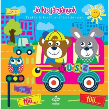 Jó kis járgányok – Tréfás kifestő autóimádóknak kép