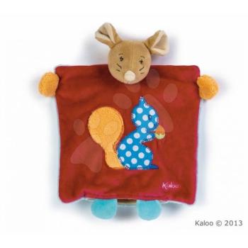 Kaloo plüss egérke Colors-Doudou Puppet Mouse Squirrel 963263 piros kép