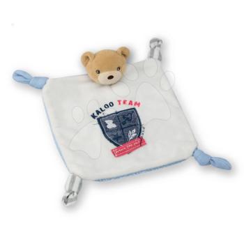 Kaloo plüss mackó babusgatásra Doudou Team 960024 kék kép