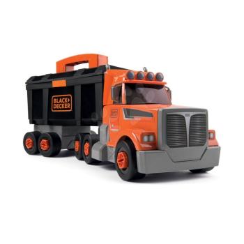 Kamion szerszámos bőrönddel Black&Decker Truck Smoby és 60 kiegészítővel, szerszámokkal kép
