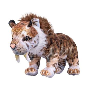 Kardfogú tigris plüss 40cm álló kép