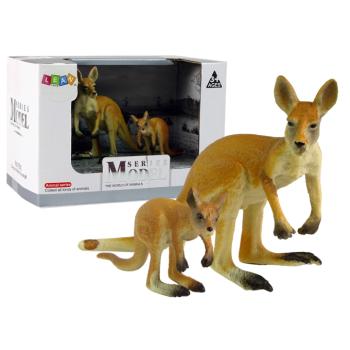 Kenguru figura babával kép