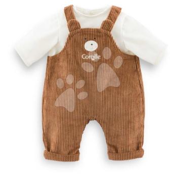 Kertésznadrág és trikó játékbabának Bear Overalls & T-Shirt Little Explorer Mon Grand Poupon Corolle 42 cm játékbabára 24 hó-tól kép