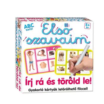 Készségfejlesztő játék Első szavaim ABC - írj rá és töröld le Dohány (nyelvek SK, CZ, HU, RO) 5 évtől kép