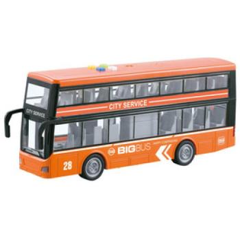 Kétszintes busz (nyitható ajtó, fény, hang) kép
