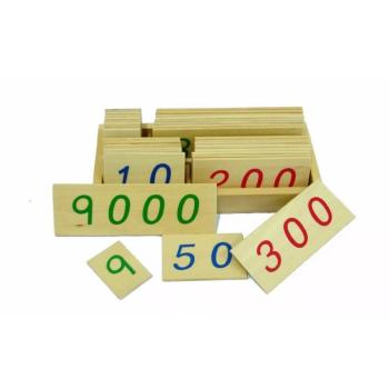 Kicsi fa kártyák 1-9000 számokkal kép