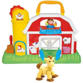 Kiddieland farm gyerekeknek Activity lovacskával és toronnyal hang és zenei 39800 színes kép
