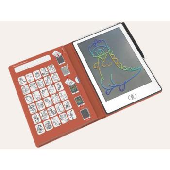 Kidywolf Kidydraw mini LCD rajztábla - Dinoszauruszok kép