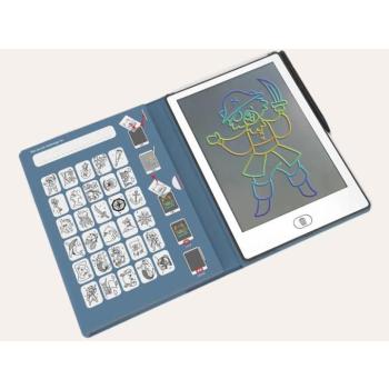 Kidywolf Kidydraw mini LCD rajztábla - Óceán és kalózok kép