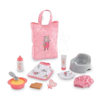 Kiegészítők játékbabának Large Accessories Set Corolle 30 cm játékbaba részére táskában 18 hó-tól kép