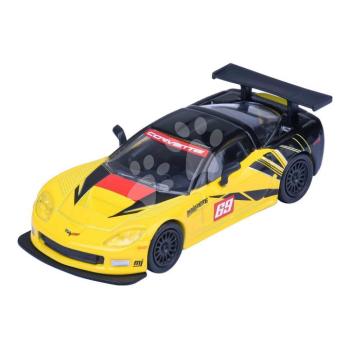 Kisautó box-ban Chevrolet Corvette C6 R 2005 Majorette fém gumikerekekkel 7,5 cm hosszú 1:64 kép