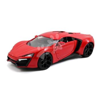 Kisautó Lykan Hypersport Fast & Furious Jada fém nyitható részekkel és gumikerekekkel 19 cm 1:24 kép