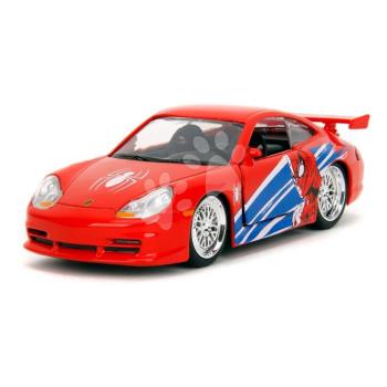 Kisautó Spiderman Porsche 911 GT3 RS Marvel Jada fém 13,5 cm hosszú 1:32 8 évtől kép