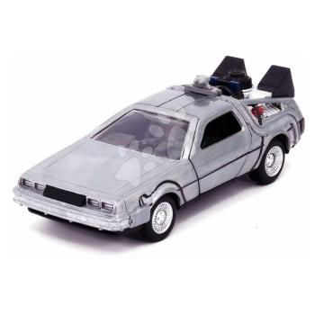 Kisautó Time Machine Back to the Future 1 Jada fém nyitható ajtókkal hossza 12,5 cm 1:32 kép