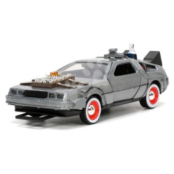 Kisautó Time Machine Back to the Future 3 Jada fém nyitható ajtókkal hossza 11,5 cm 1:32