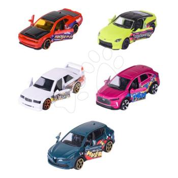 Kisautók Graffiti Giftpack Majorette fém 5 kisautó a szettben ajándékcsomagolásban 7,5 cm hosszú 1:64 kép