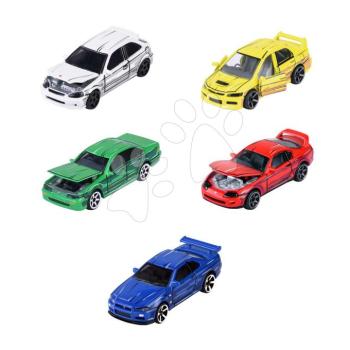 Kisautók Japan Series 5 Pieces Giftpack Majorette fém felfüggesztéssel 7,5 cm hosszú 5 fajta szettben és ajándékcsomagolásban kép
