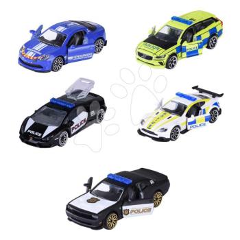 Kisautók sürgősségi Rescue World 5 Pieces Majorette fém 5 fajta egy szettben ajándékcsomagolásban 7,5 cm hosszú 1:64 cm kép