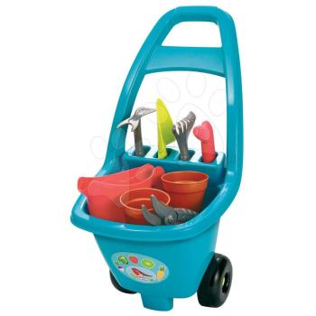 Kiskocsi kerti szerszámokkal Garden&Seasons Écoiffier 8 kiegészítővel 18 hó-tól kép