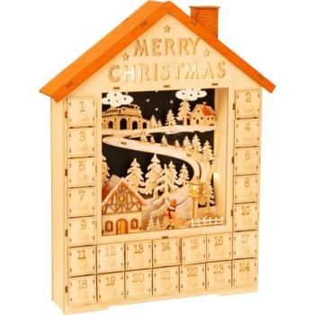 Kislábú adventi naptár Boldog karácsonyt kép