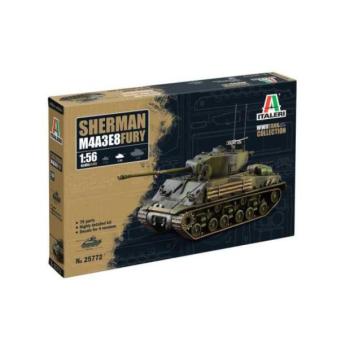 Kit tank modell 25772 - M4A3E8 Sherman "Fury" (1:56) kép