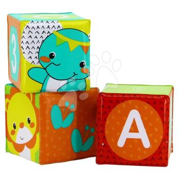 Kockák vízbe Colors & Numbers Bath Block Infantino 3 drb 0 hó-tól kép