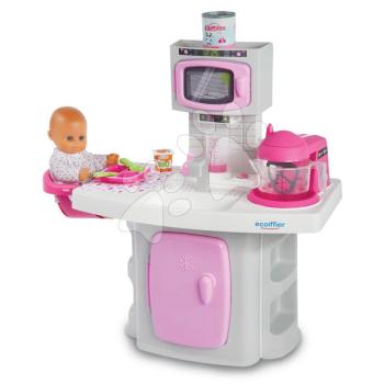 Konyhastúdió játékbabának The Baby's Kitchen Écoiffier főző- és étkezősarokkal 18 hó-tól kép