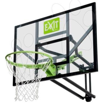Kosárlabda konstrukció palánkkal és kosárral Galaxy wall mount system Exit Toys acél falra erősíthető magasságilag állitható kép