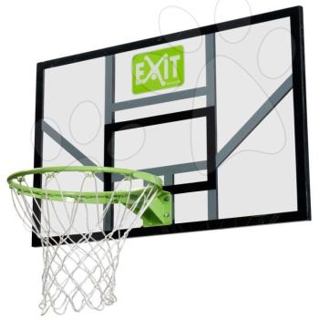Kosárlabda palánk kosárral Galaxy basketball backboard Exit Toys áttetsző polikarbonát kép