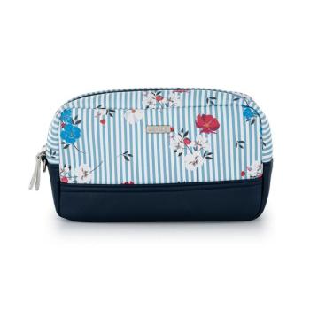 Kozmetikai táska EMILY Navy Flowers kép