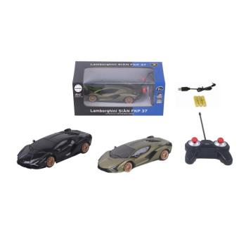 LAMBORGHINI SIAN FKP 37 R/C 1:24 fekete távirányítós autó kép
