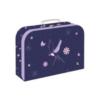 Laminált bõrönd 34 cm Flowers lila kép