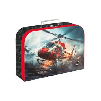 Laminált bõrönd 34 cm Tűzoltók kép