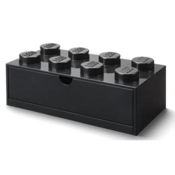 LEGO® asztali doboz 8 fiókkal, fekete 316 x 158 x 113 mm kép