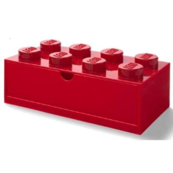 LEGO® asztali doboz 8 fiókkal - piros kép