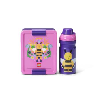 LEGO Bee ebédkészlet (palack és doboz) - lila kép